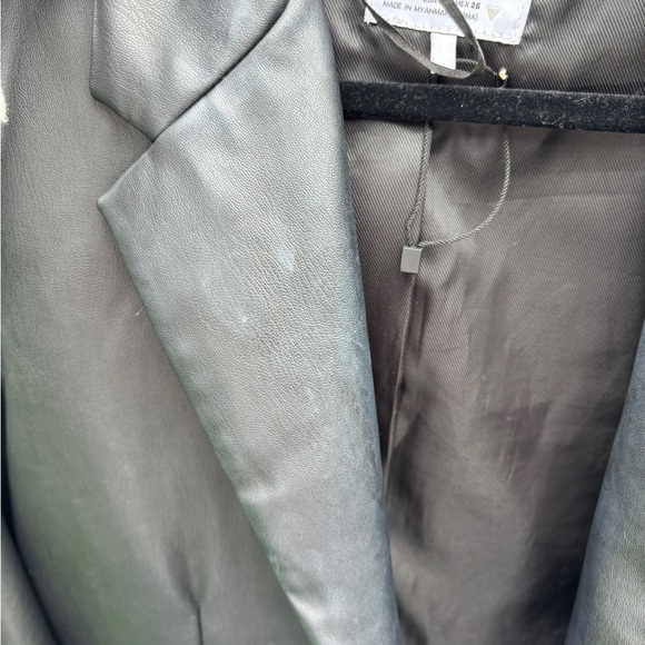 Zara faux leather blazer - Picture 4 of 4